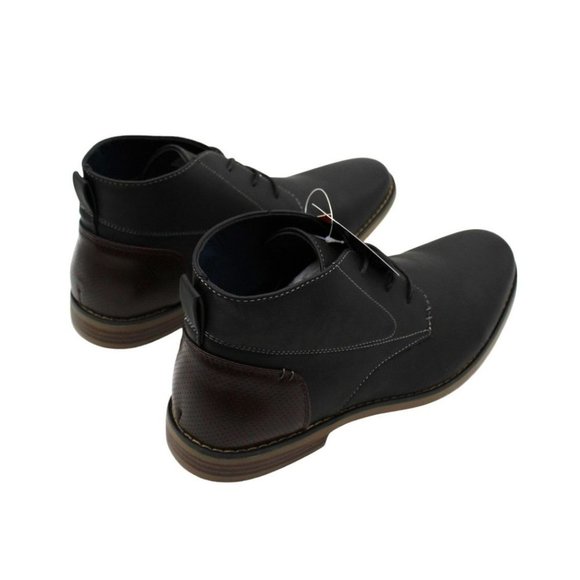 Deer Stags Mens Black Cushioned Mark Almond Toe - Picture 5 of 7